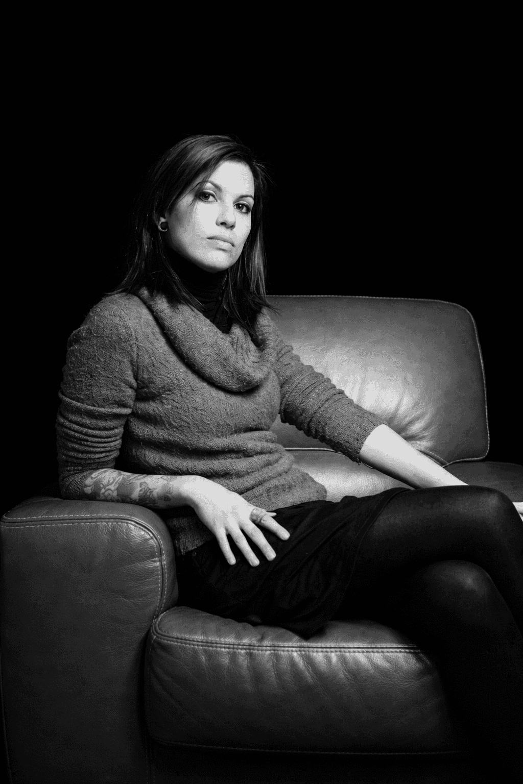 Portrait de Nadia, perceur professionnelle chez Graphicaderme Orange